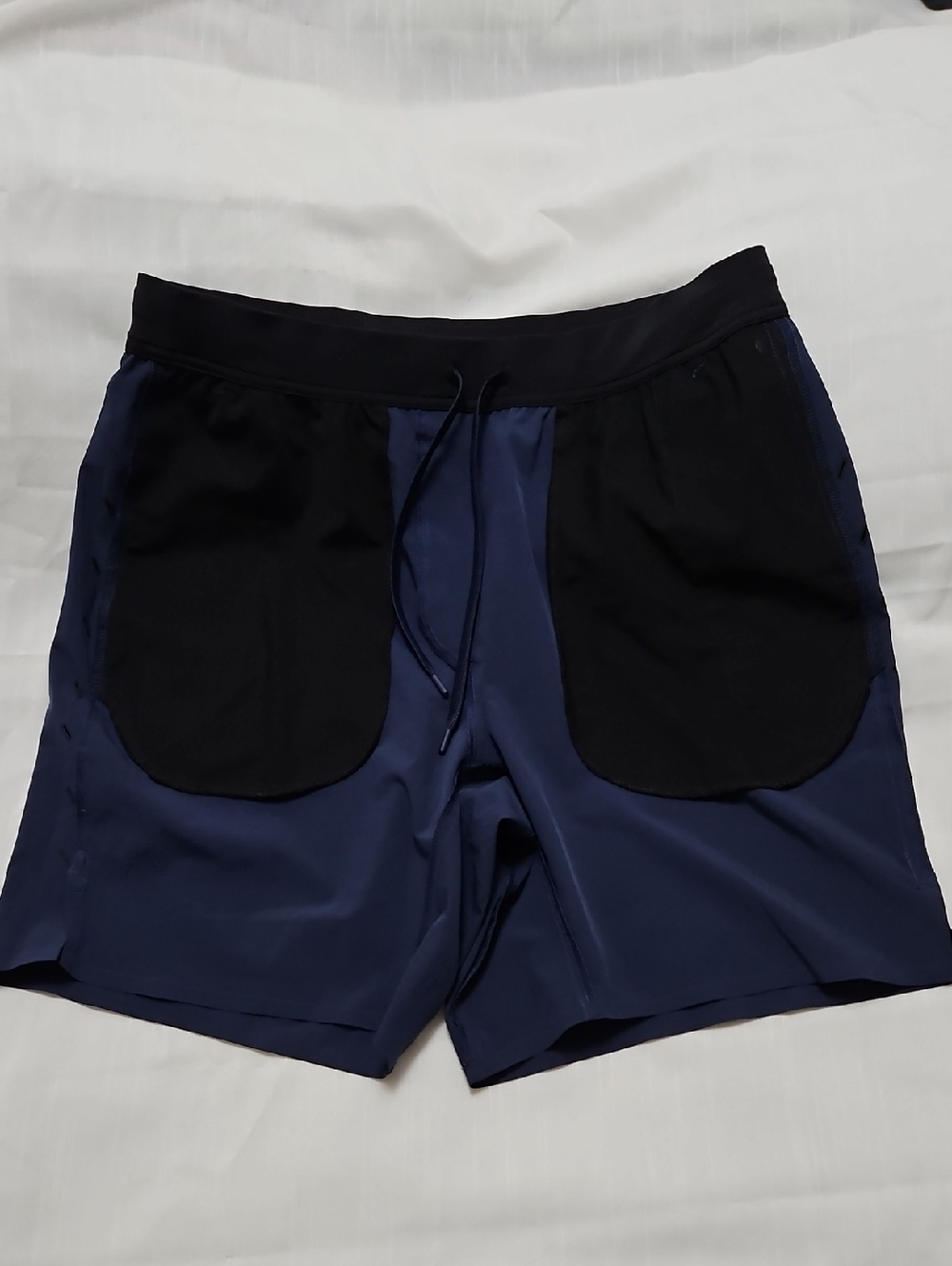 Ten Thousand Interval Shorts LG Unlined 7" Inseam Active Fitness Workout BLUE - Picture 7 of 10